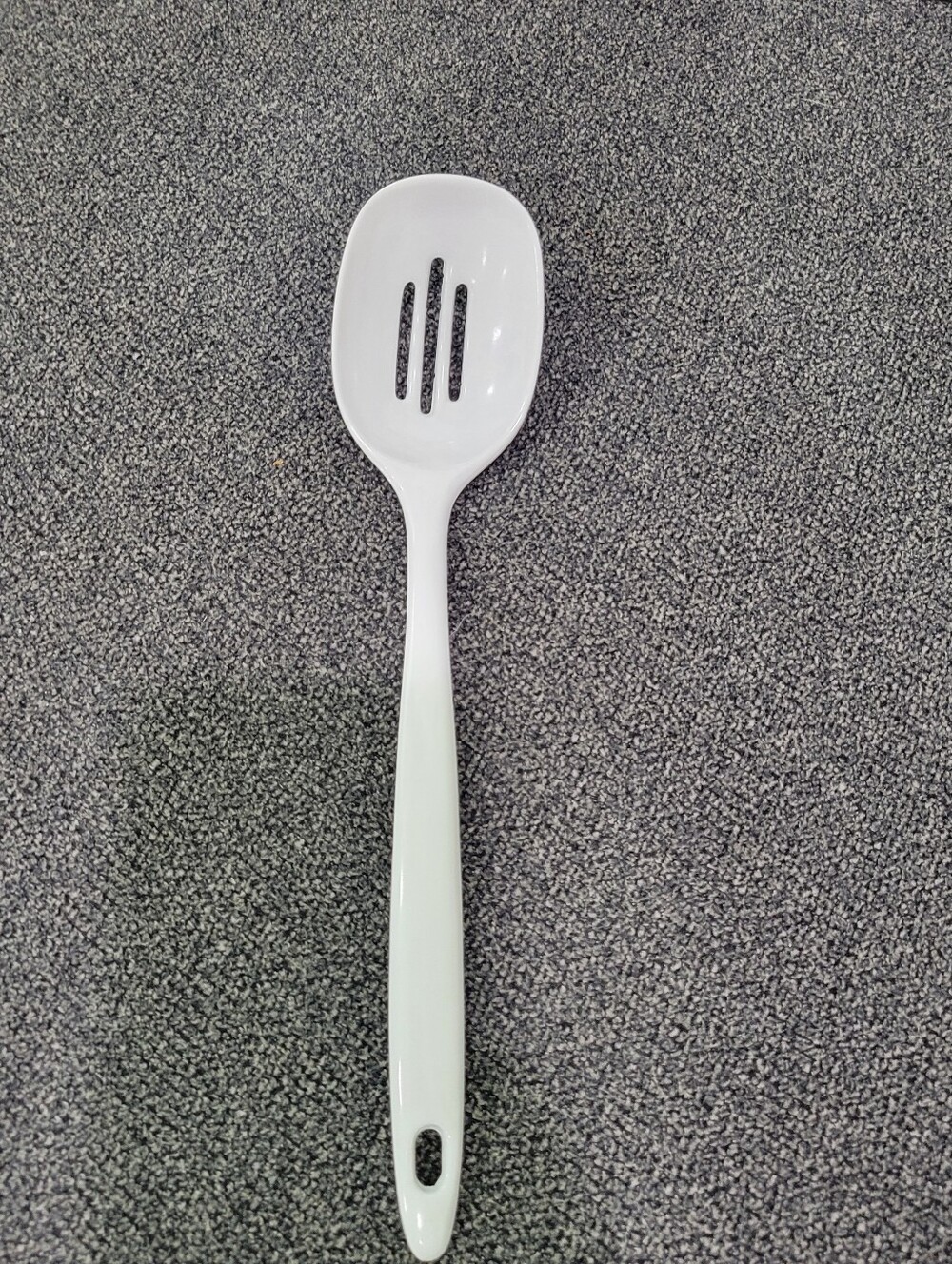 Vintage Melamine Ware Slotted Spoon white #806 China